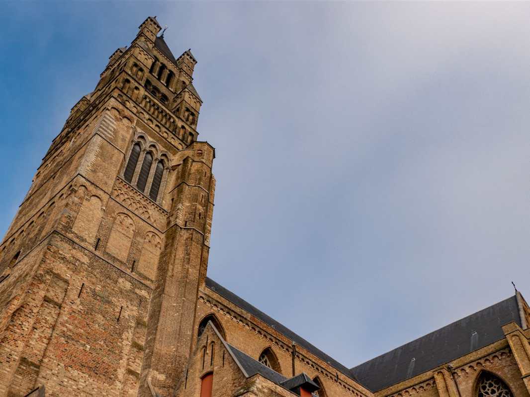 historische bauwerke, belgien, brügge, kathedrale, st. salvator