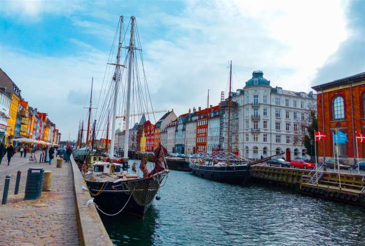 Historische Gebäude in Dänemark