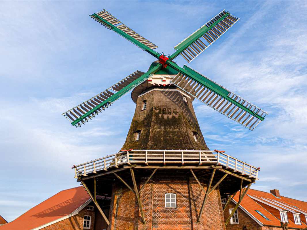 historische bauwerke, deutschland, großefehn