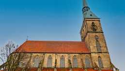 historische bauwerke, deutschland, hildesheim, kirche st. andreas