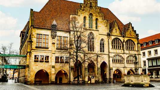 historische bauwerke, deutschland, hildesheim, rathaus