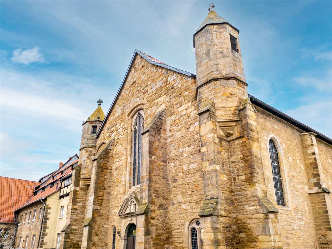 historische bauwerke, deutschland, hildesheim, st-magdalenen-kirche, magdalenenkirche