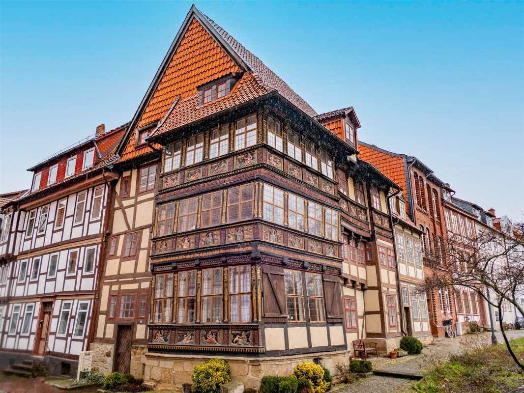 histosche bauwerke, deutschland, hildesheim, wernersches haus