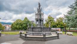 historische bauwerke, frankreich, clermont-ferrand, fontaine d'Amboise, brunnen