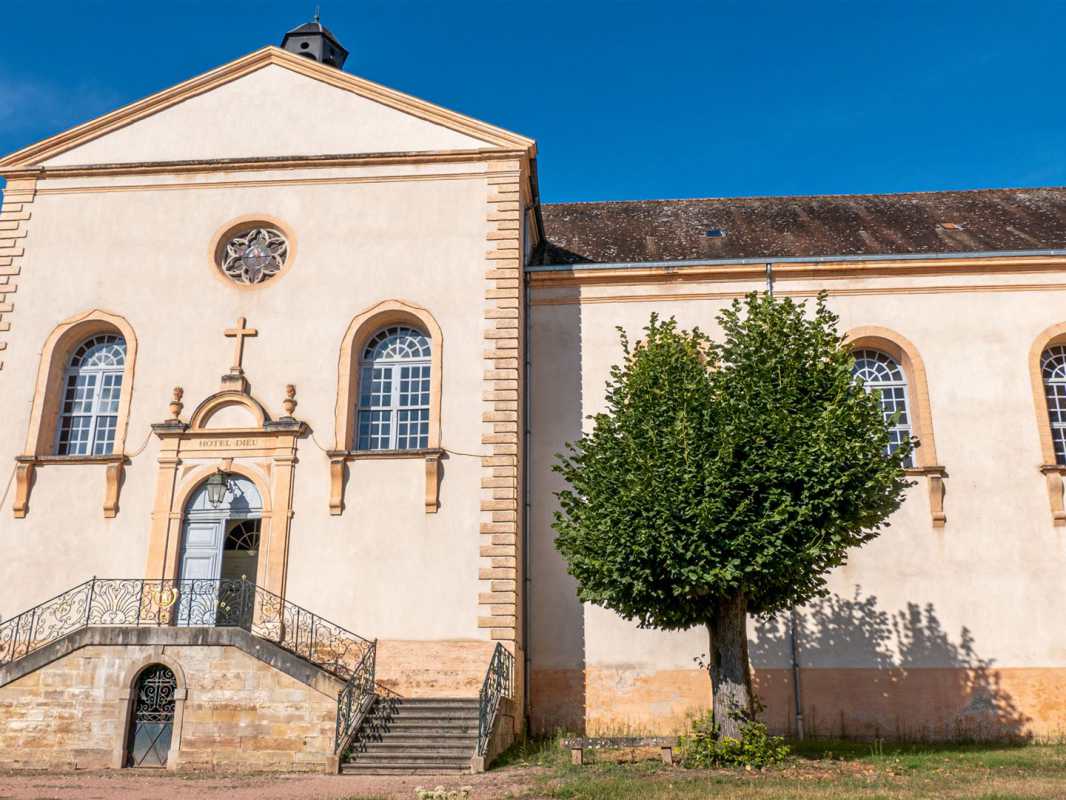 historische bauwerke, frankreich, cluny, hotel dieu