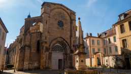 historische bauwerke, frankreich, cluny, kirche, notre-dame