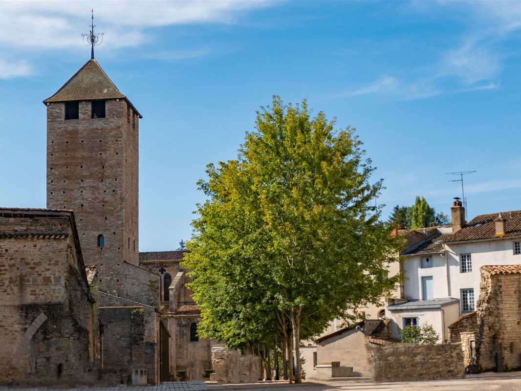 historische bauwerke, frankreich, cluny, tour des fromages, käseturm