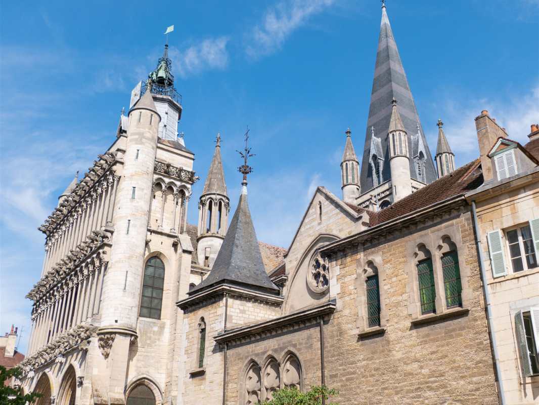 historische bauwerke, frankreich, dijon, notre-dame