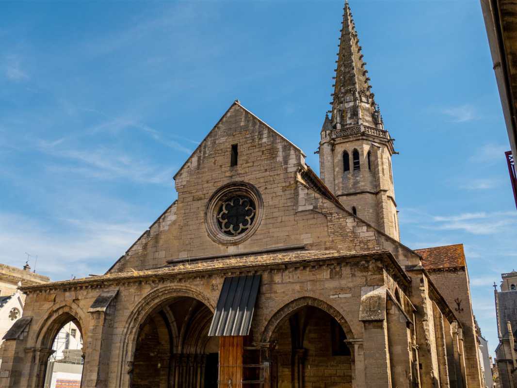 historische bauwerke, frankreich, dijon, saint-philibert