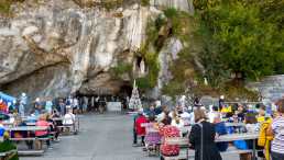 historische bauwerke, frankreich, lourdes, grotte, massabielle