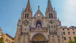 historische bauwerke, frankreich, lyon, kathedrale, saint-jean-baptist