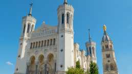 historische bauwerke, frankreich, lyon, basilika, notre-dame de fourvere