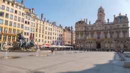 historische gebäude, frankreich, lyon, place terreaux