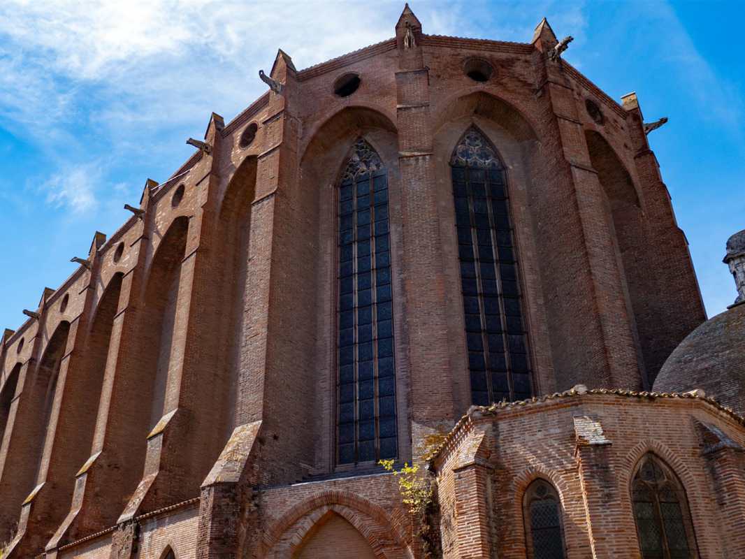 historische bauwerke, frankreich, toulouse, jakobinerkirche, couvent des jacobines