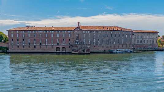 historische bauwerke, frankreich, toulouse, hotel dieu saint jacques