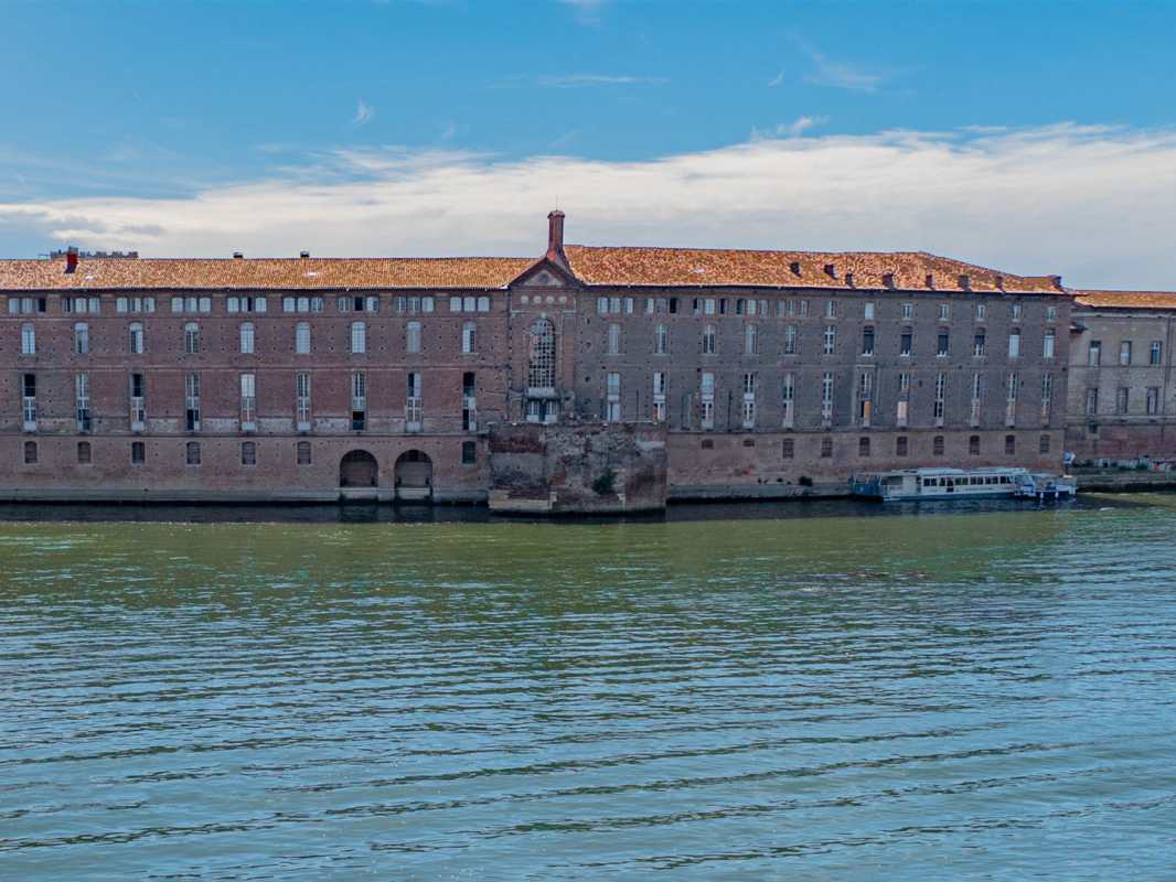 historische bauwerke, frankreich, toulouse, hotel dieu saint jacques