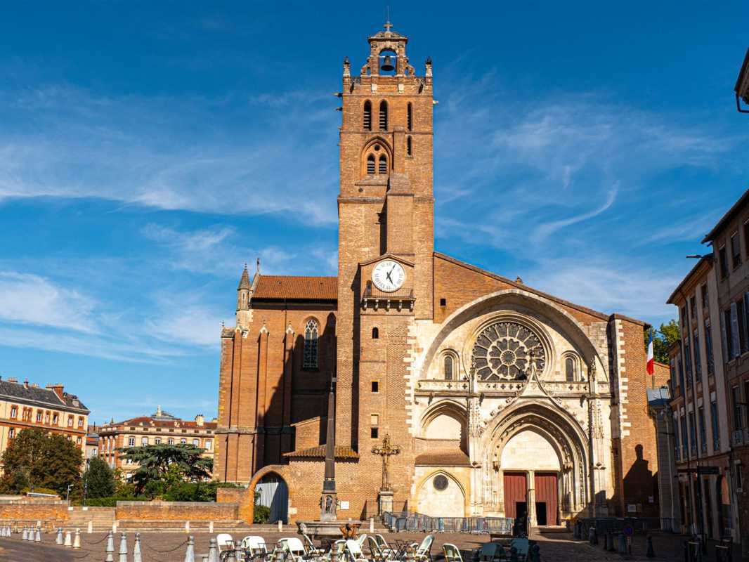 historische bauwerke, frankreich, toulouse, kathedrale, saint-etienne