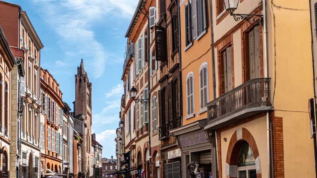 historische bauwerke, frankreich, toulouse, notre dame du taur, fassade