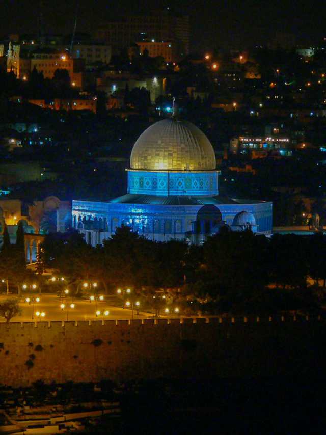 Historische Bauwerke, Israel, Jerusalem, Felsendom, Tempelberg, Moschee