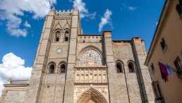 historische bauwerke, spanien, avila, kathedrale von Ávila, catedral del salvador