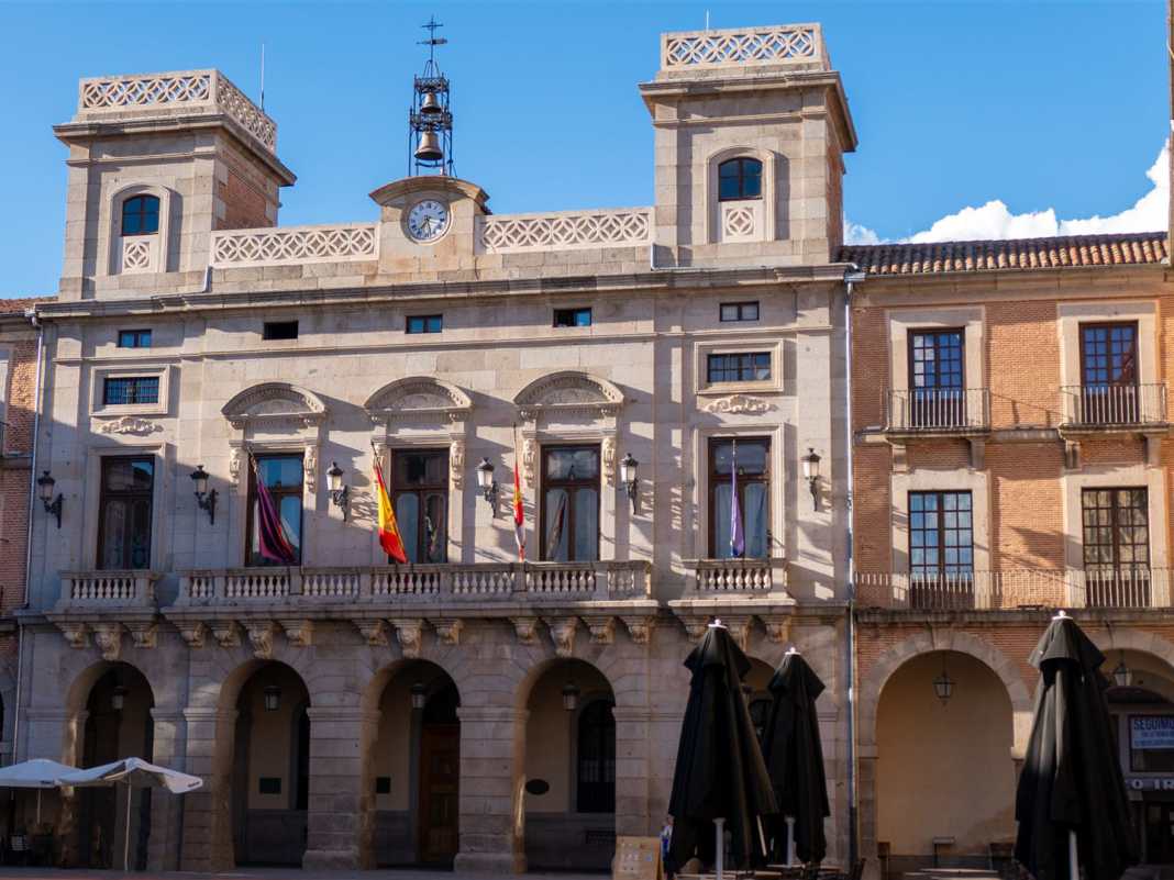 historische bauwerke, spanien, avila, Plaza Mercado Chico, rathaus