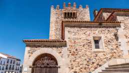 historische bauwerke, spanien, cáceres, ermita de la paz, einsiedelei