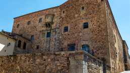 historische bauwerke, spanien, cáceres, palast, Palacio de la Generala