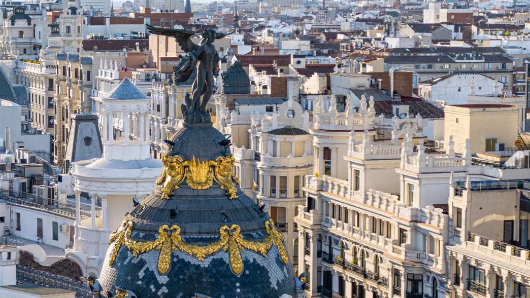 historische bauwerke, spanien, madrid, sehenswürdigkeiten, art deco