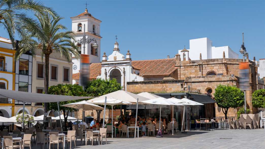 historische bauwerke, spanien, mérida, kirche, konkathedrale, kathedrale, santa maria, mayor