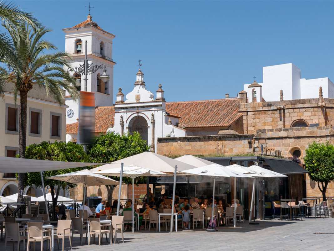 historische bauwerke, spanien, mérida, kirche, konkathedrale, kathedrale, santa maria, mayor