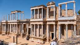 historische bauwerke, spanien, mérida,