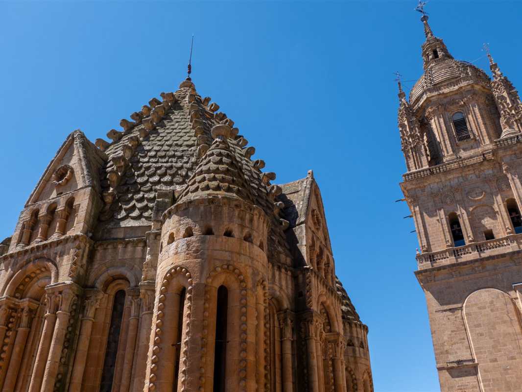 historische bauwerke, spanien, salamanca, alte kathedrale, Catedral Vieja de Santa María del Asedio