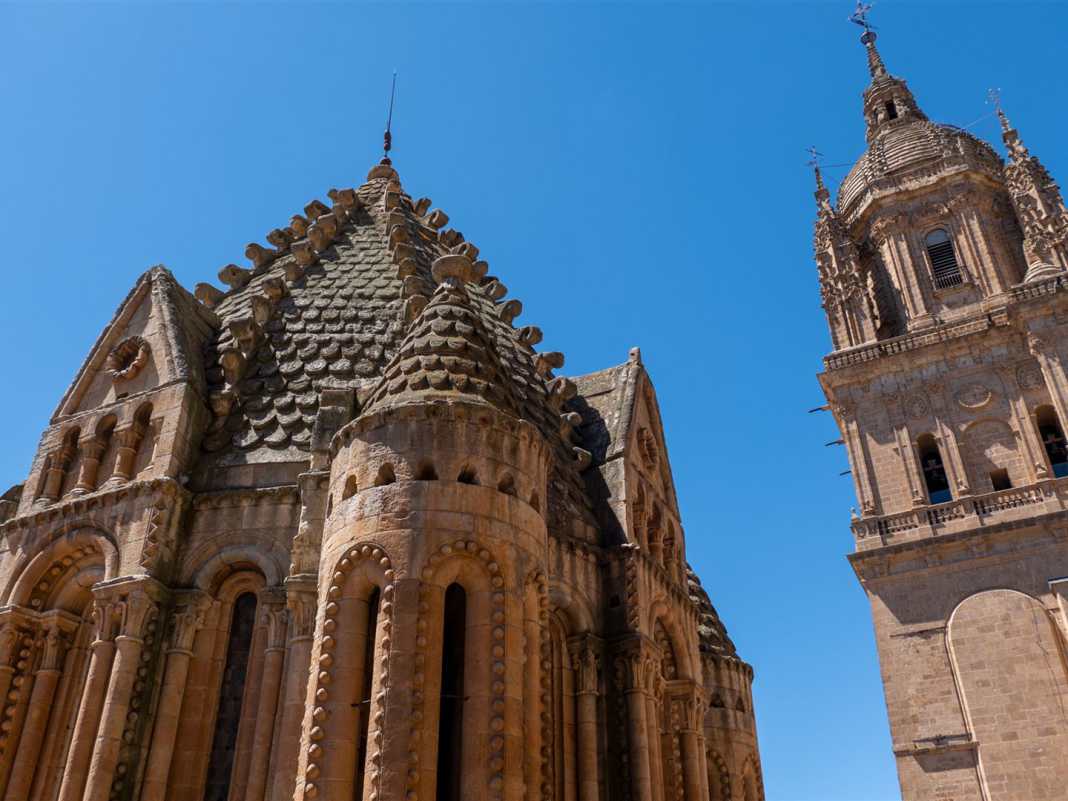historische bauwerke, spanien, salamanca, alte kathedrale, Catedral Vieja de Santa María del Asedio