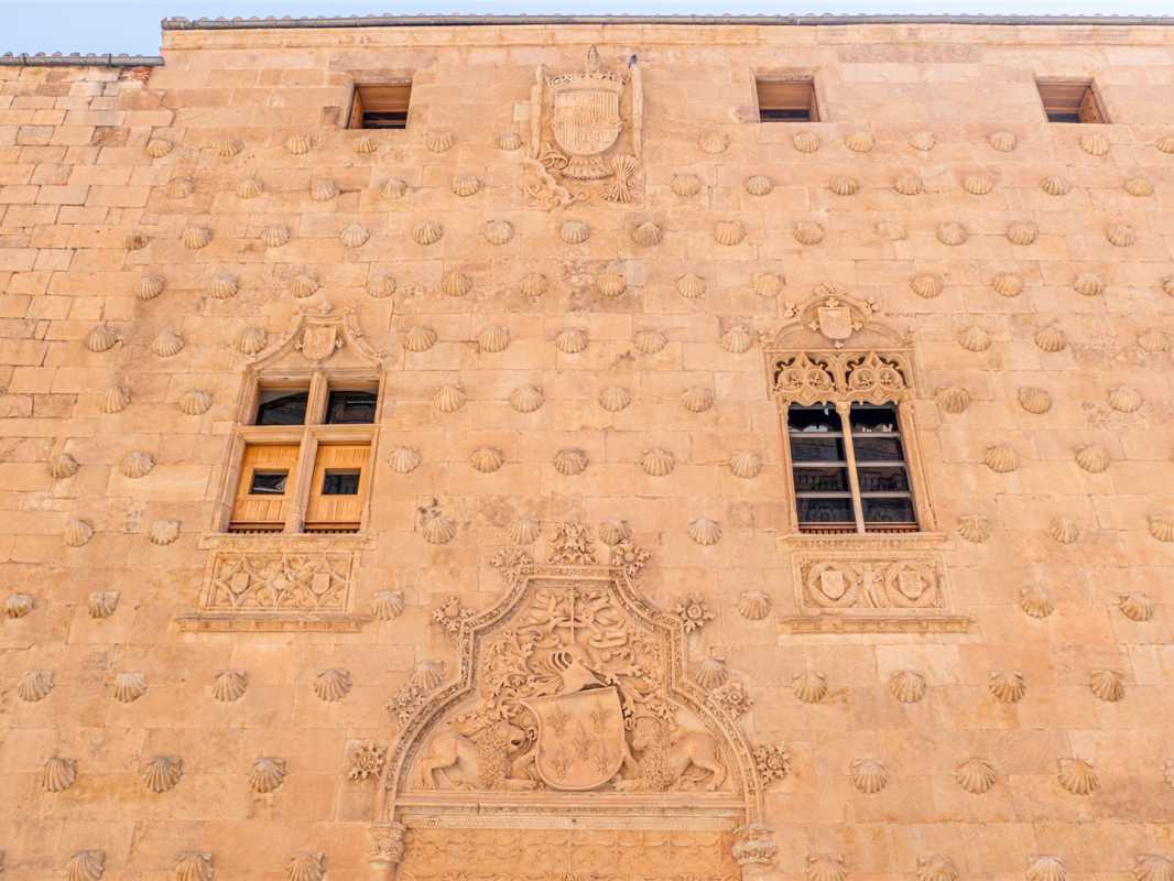 historische bauwerke, spanien, salamanca, casa de las conchas, Muschelhaus