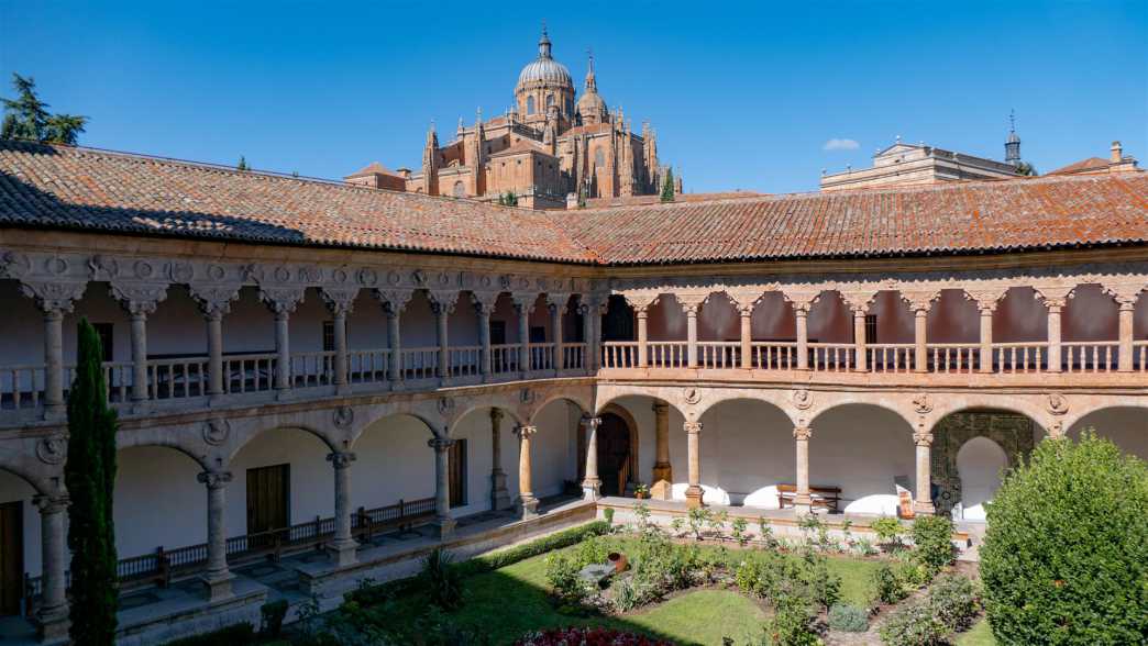 historische bauwerke, spanien, salamanca, kloster, Convento de las Dueñas