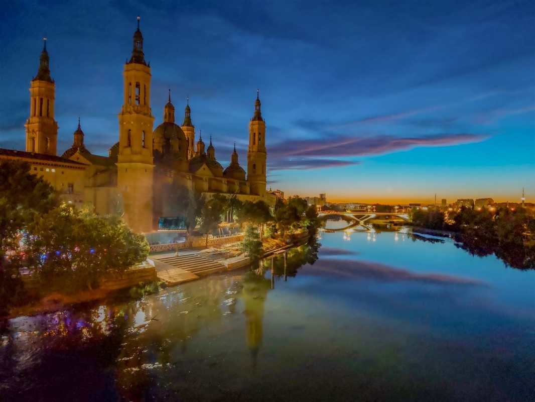 historische bauwerke, spanien, saragossa, basilica del pilar, el pilar