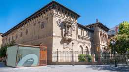 historische bauwerke, spanien, saragossa, zaragoza museum, museo de zaragoza, saragossa museum