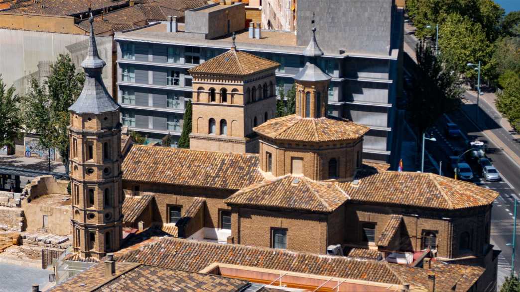 historische bauwerke, spanien, saragossa, san juan de los panetes