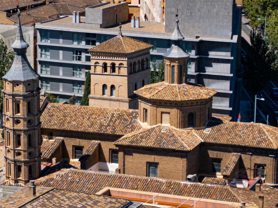 historische bauwerke, spanien, saragossa, san juan de los panetes