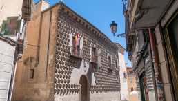 historische bauwerke, spanien, segovia, casa de los picos, haus der spitzen