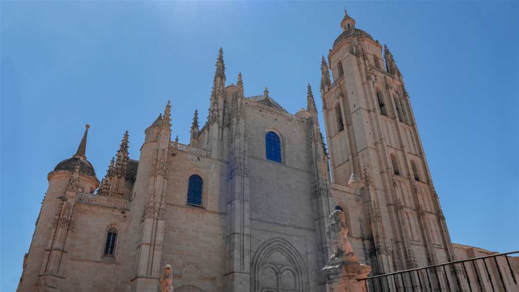historische bauwerke, spanien, segovia, kathedrale, catedral de segovia