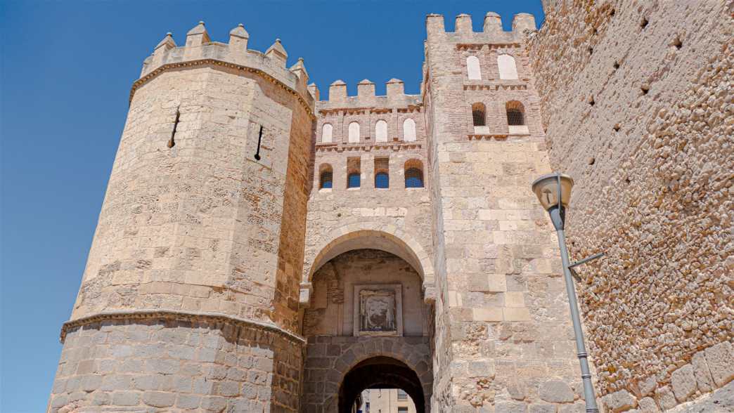 historische bauwerke, spanien, segovia, tor, puerta de san andres