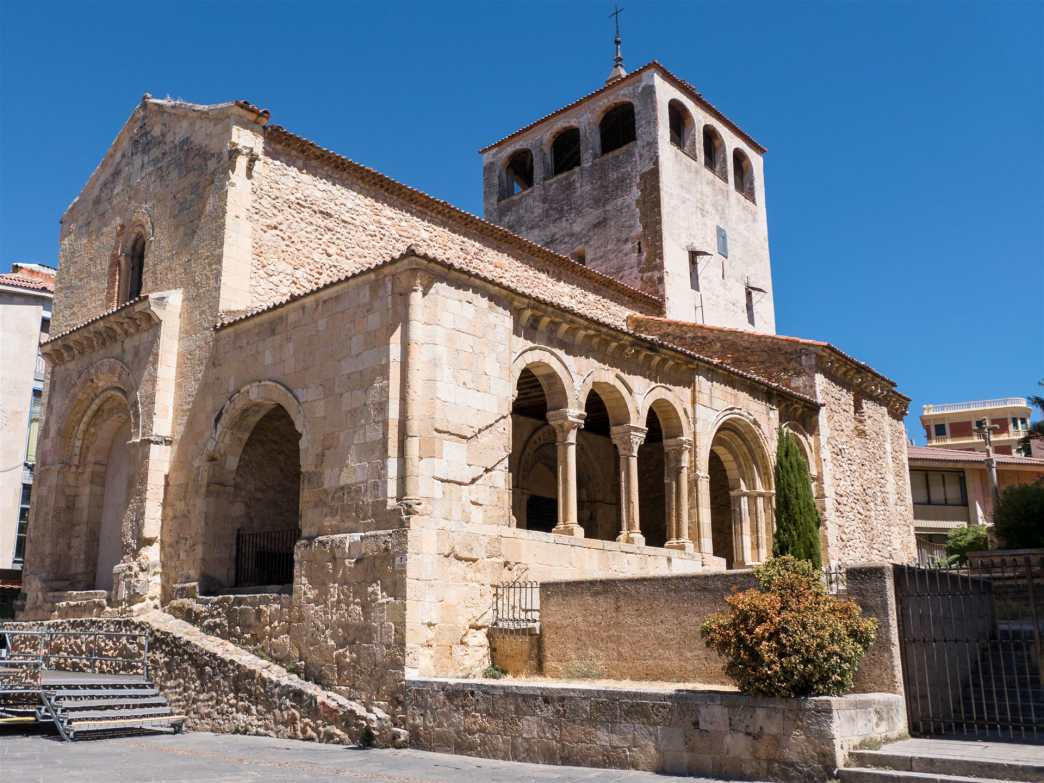 historische bauwerke, spanien, segovia, kirche, san clemente