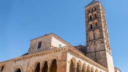 historische bauwerke, spanien, segovia, kirche, san esteban