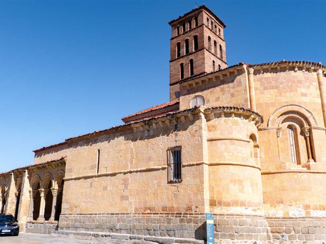 historische bauwerke, spanien, segovia, kirche, san lorenzo