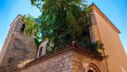 historische bauwerke, spanien, segovia, kirche, san nicolas