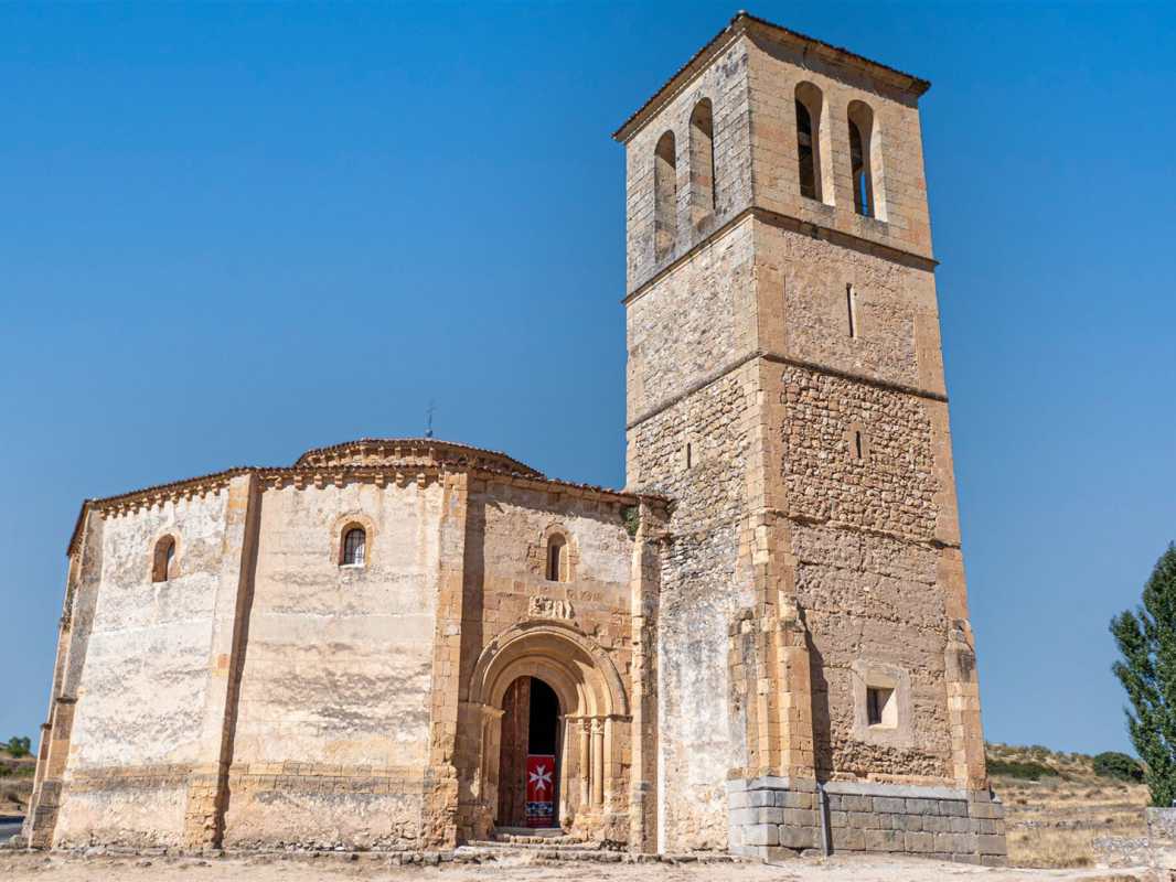 historische bauwerke, spanien, segovia, iglesia de la vera cruz, kirche, templer