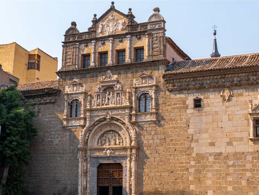historische bauwerke, spanien, toledo, hospital de santa cruz, krankenhaus, museum