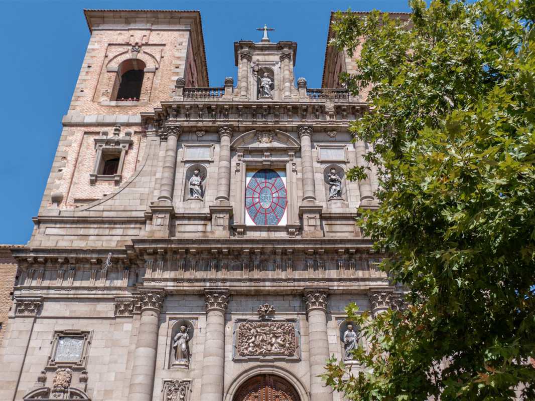 historische bauwerke, spanien, toledo, kirche, san ildefonso
