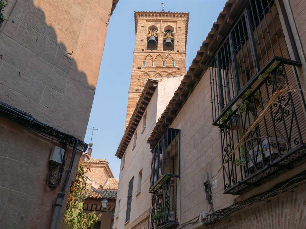 historische bauwerke, spanien, toledo, templer, kirche, san miguel el alto